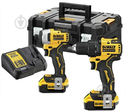 Kit perceuse-visseuse à percussion sans fil DeWalt